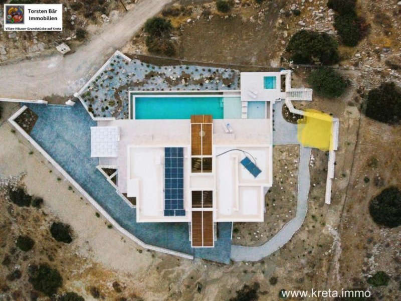 Pitsidia Villa mit Panoramablick bei Pitsidia/Kreta - Stil, Ruhe und authentisches Kreta auf 4.620 m² Haus kaufen